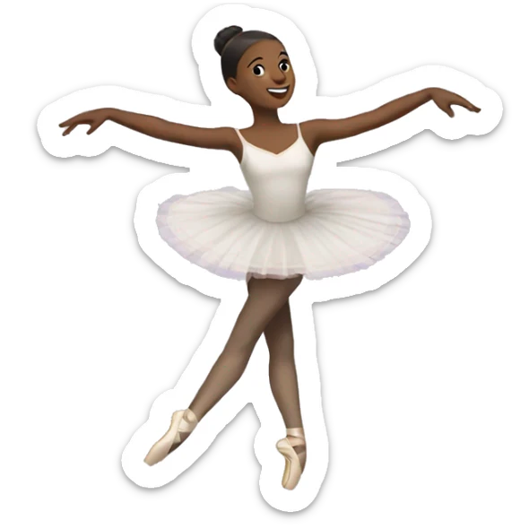 Ballet sticker