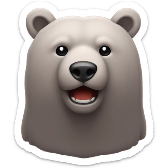 Sea una cara de oso vista de frente
Use caracteres ASCII simples
Incluya orejas redondeadas
Se pueda colorear en rojo
Sea fácil de copiar y pegar
Mantenga su formato en diferentes plataformas sticker