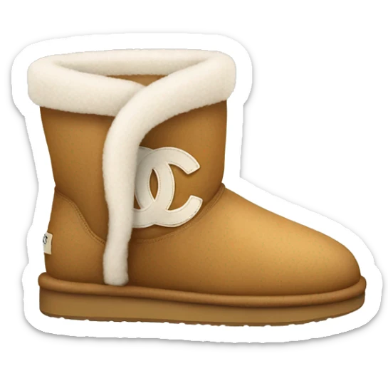 Chanel Ugg sticker