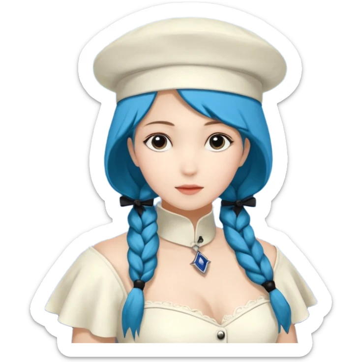 Девушка белокожая в позе собака мордой вниз, с длинными темными волосами, в коротком белом топе, в черных лосинах, с черными ресницами sticker