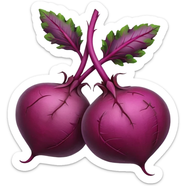 Beats vegetable sticker