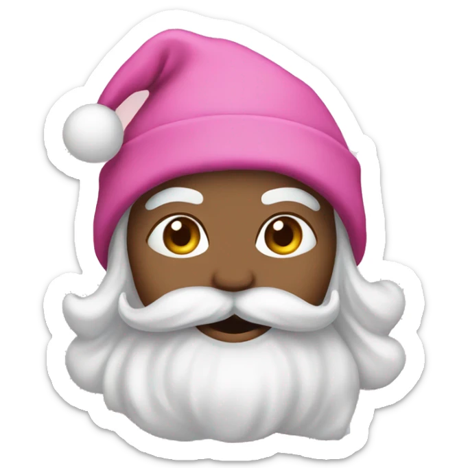 Pink Christmas  sticker