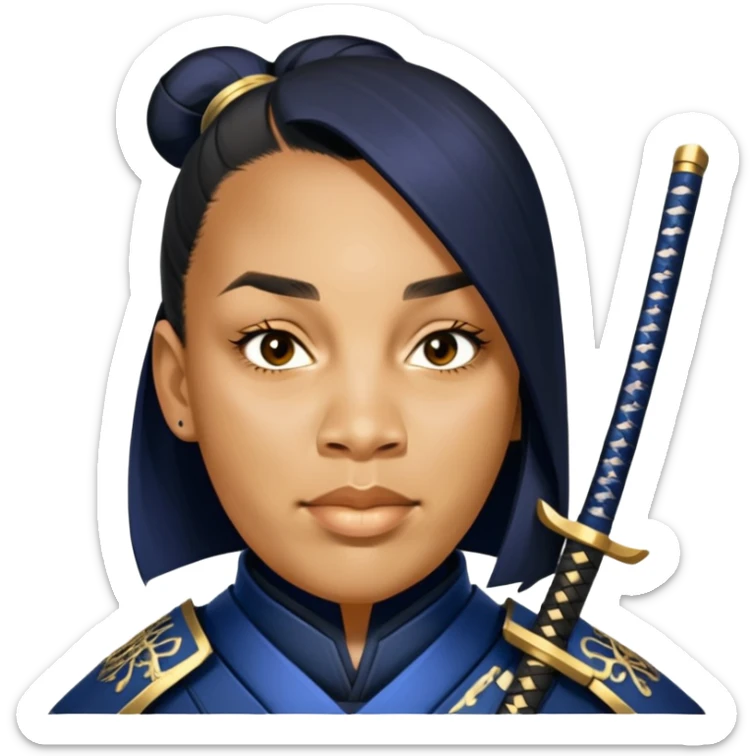 Samurai Strategist sticker