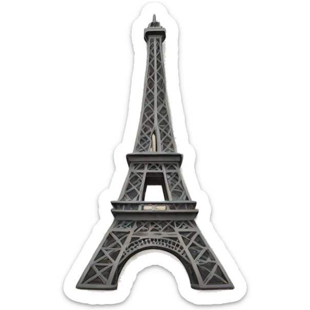 Eiffel tower sticker