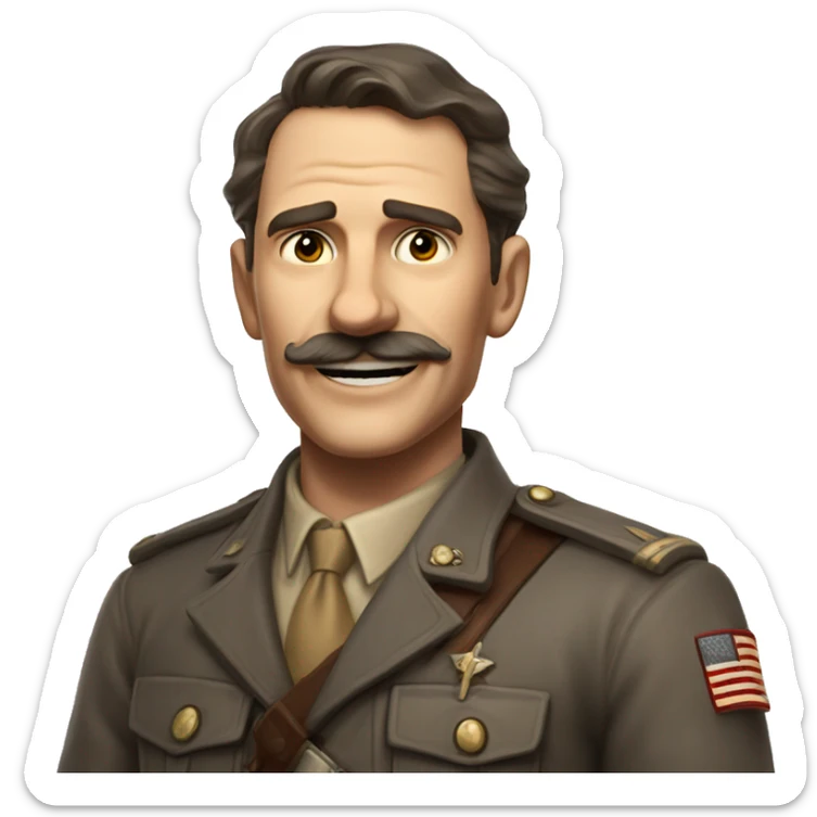 edward richtofen happy sticker