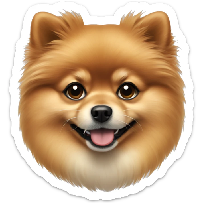 Pomeranian  sticker