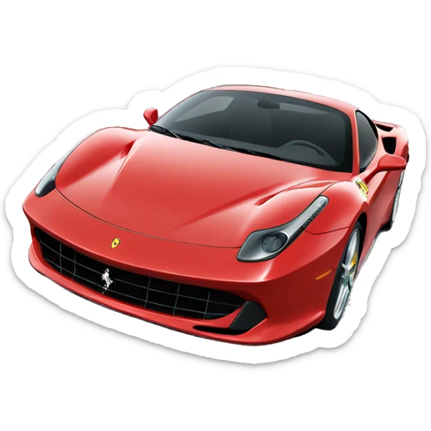 Ferrari sticker