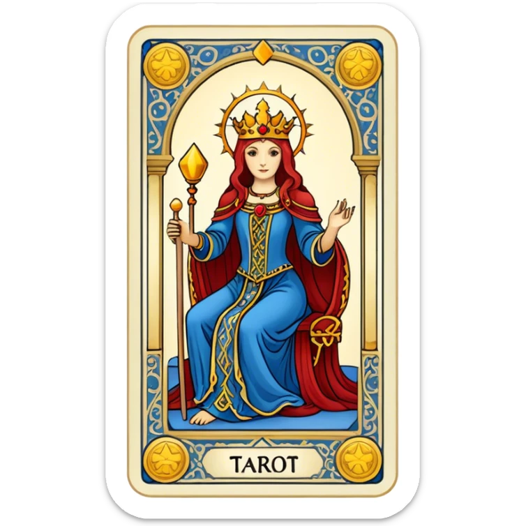 Tarot sticker