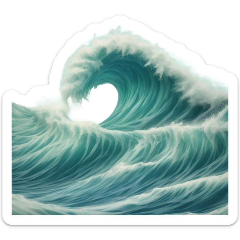 wave sticker