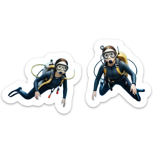 Девушка белокожая в позе собака мордой вниз, с длинными темными волосами, в коротком белом топе, в черных лосинах, с черными ресницами sticker