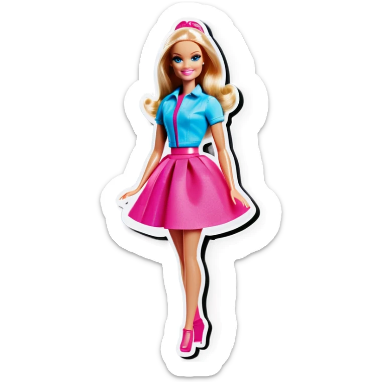 Barbie  sticker