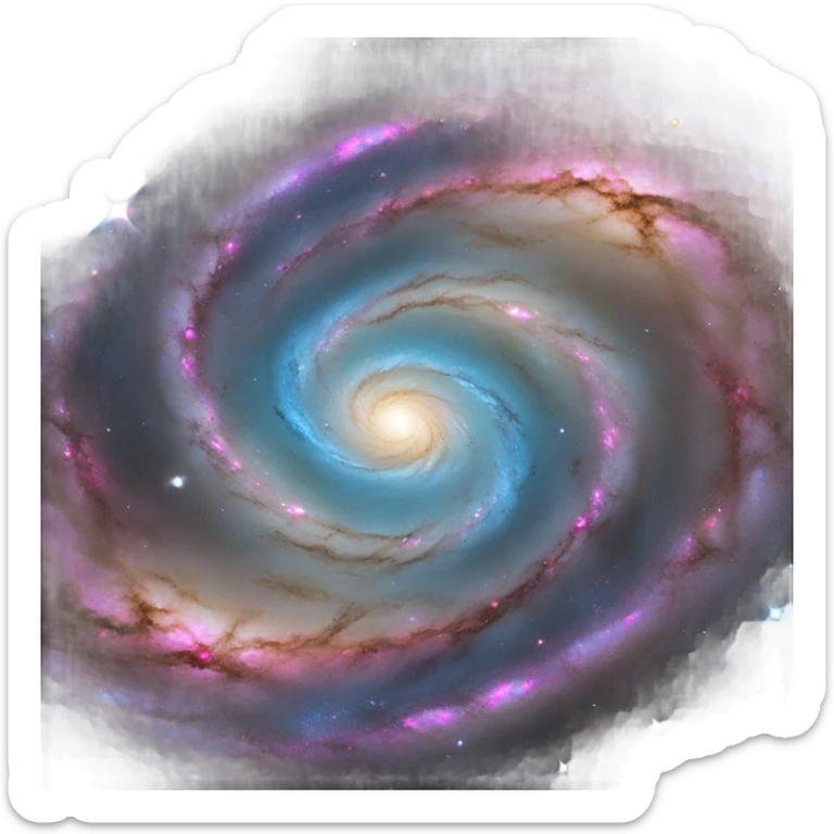 Galaxy sticker