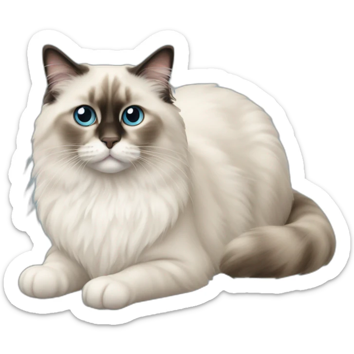 ragdoll-cat sticker