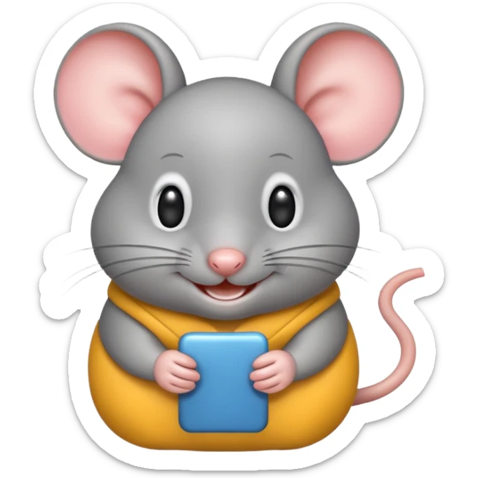 mouse emoji sticker