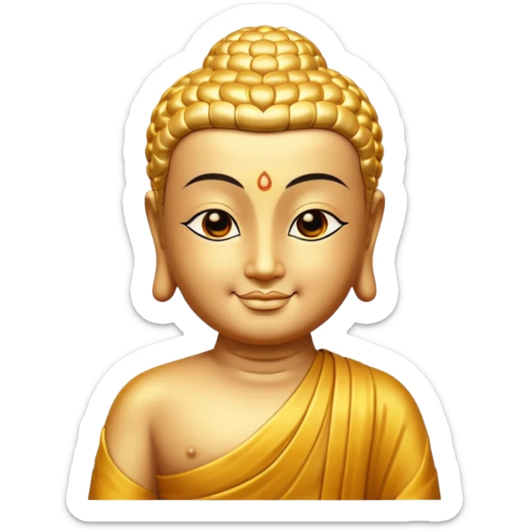 Buddha sticker