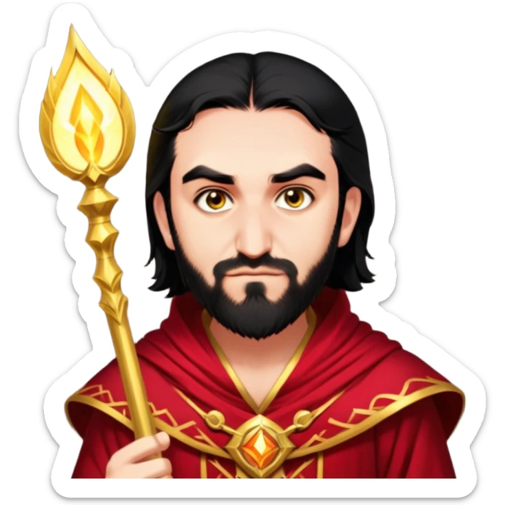 Crimson Spellbinder sticker