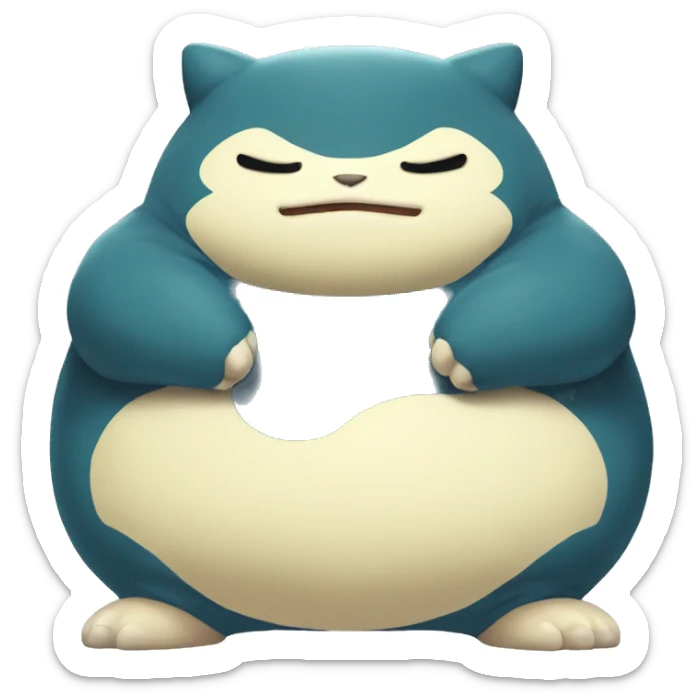 Snorlax sticker
