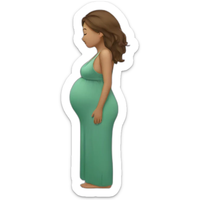 pregnancy sticker