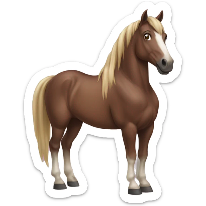 Horse sticker
