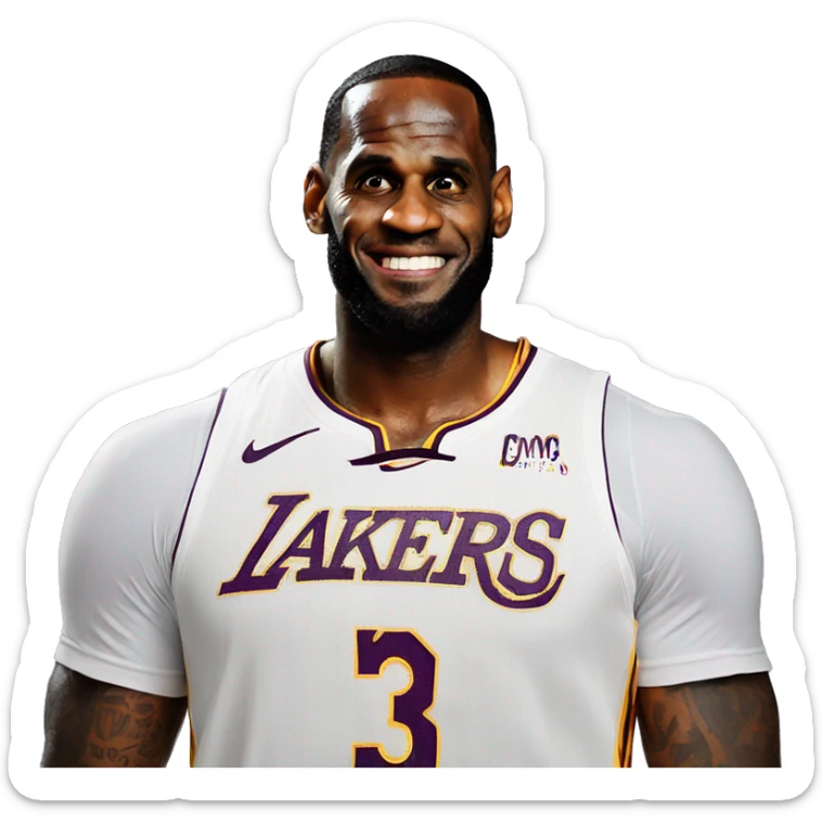 LeBron James  sticker