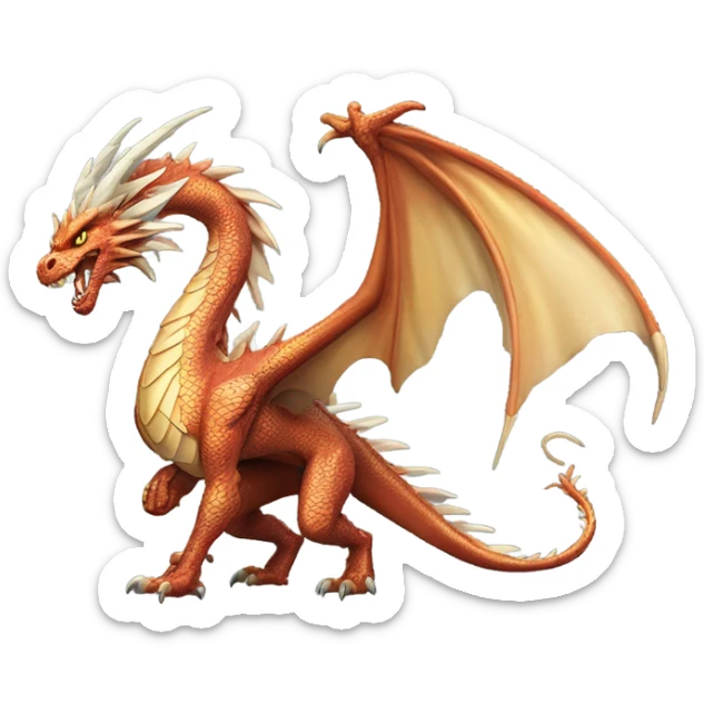 Dragon sticker