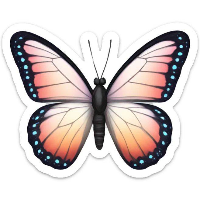 Butterfly sticker