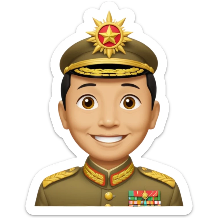 General  aung san pls no buy i emoji free sticker