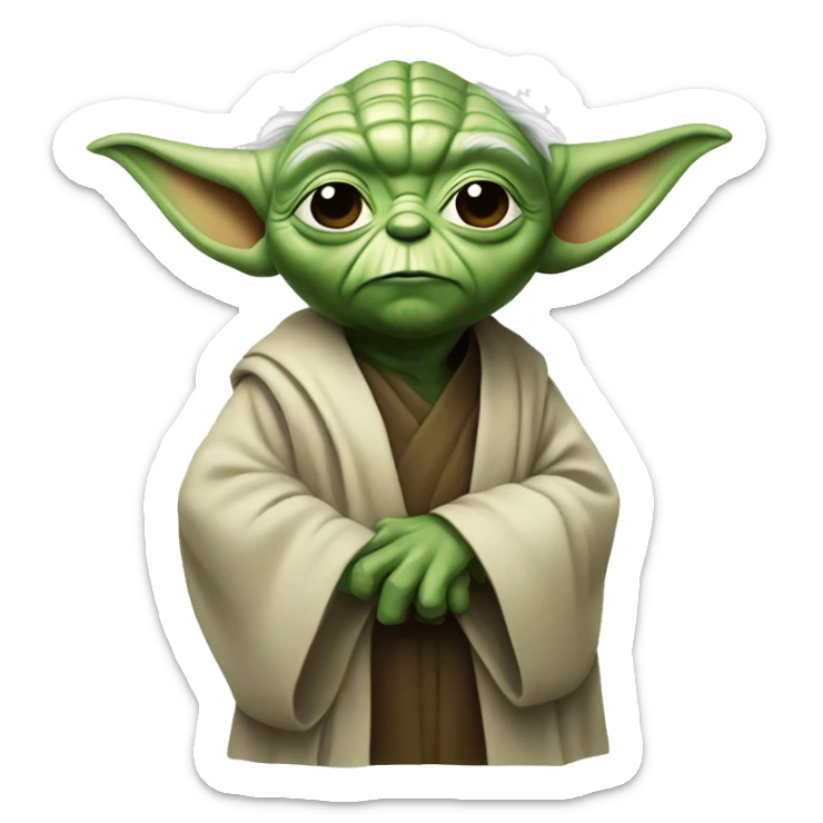 Yoda sticker