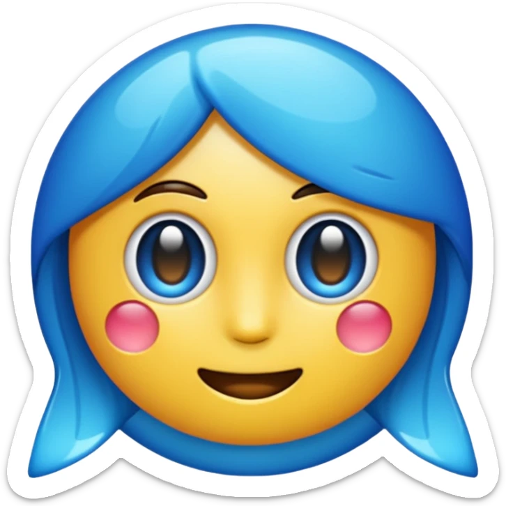 I want emojis for NASDAQ future something blue I say and fancy looking NQ1 as emoji? sticker