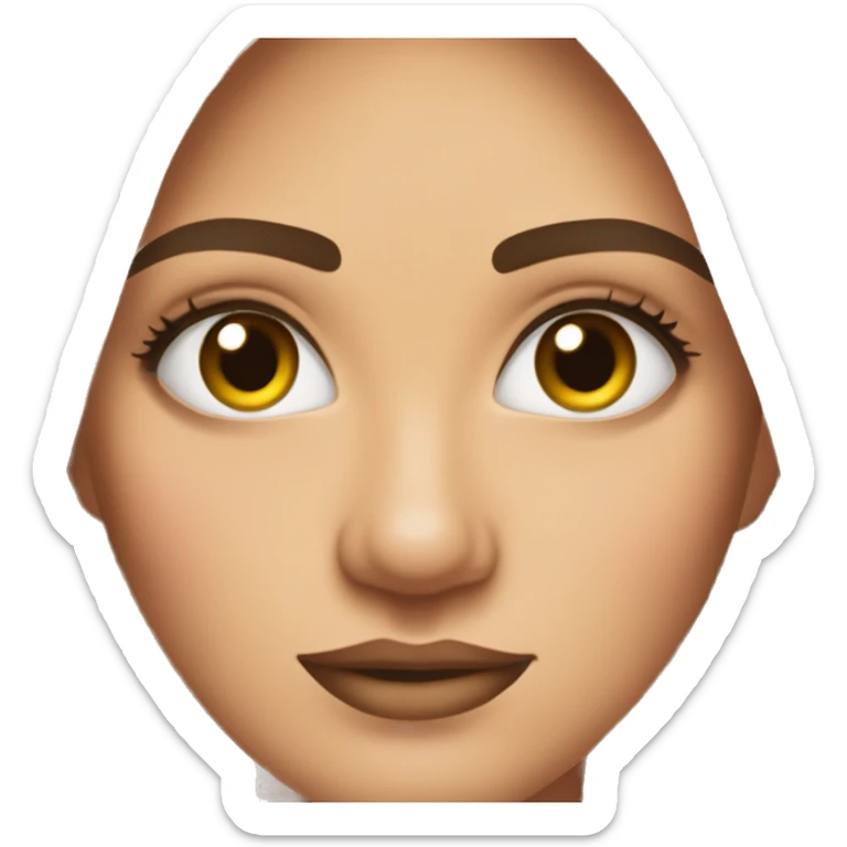 Femme qui fronce les sourcils et se tape le front d’une main sticker