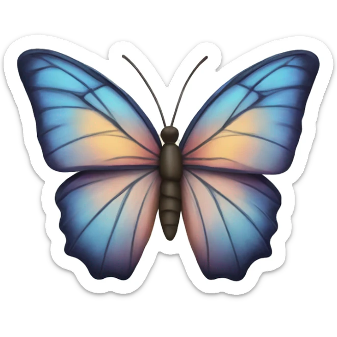 Mariposa sticker