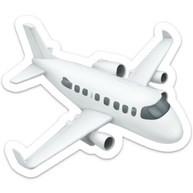 Airplane sticker