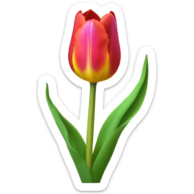 Tulip sticker