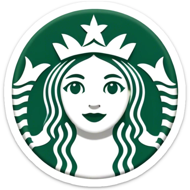 starbucks sticker