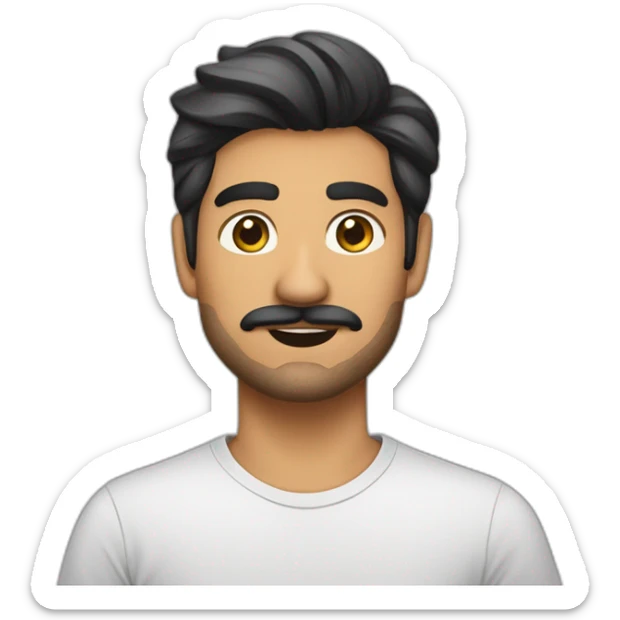 Aiman TAHIR linkedin without-bear no-facial-hair little-mexican-moustache  with-shirt sticker