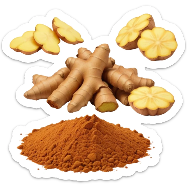 ginger spice sticker