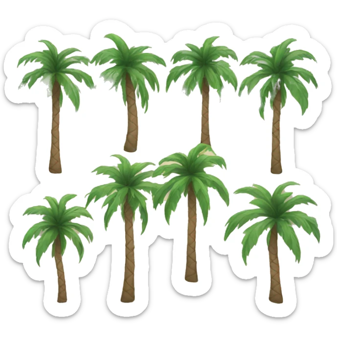 Palm trees  sticker