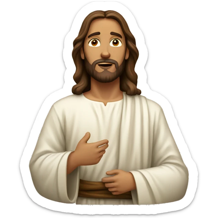 Jesus sticker