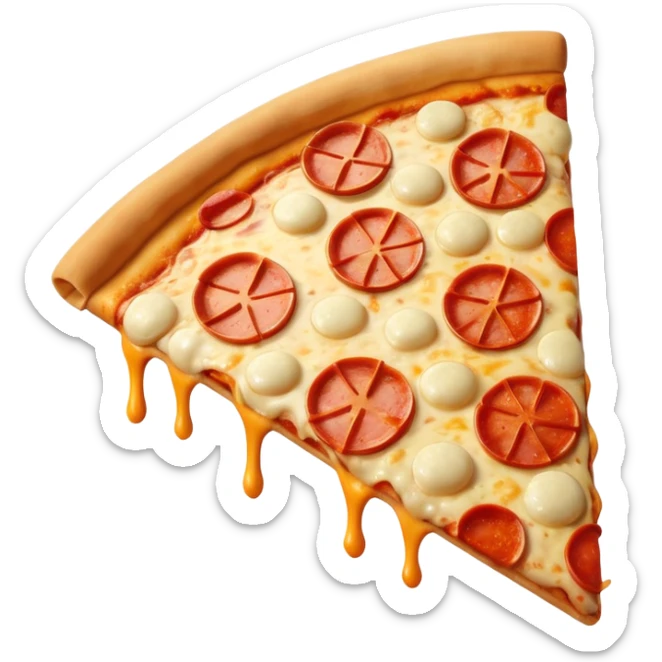 Pizza sticker