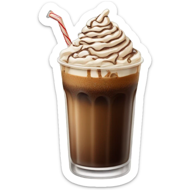 Iced coffe sticker