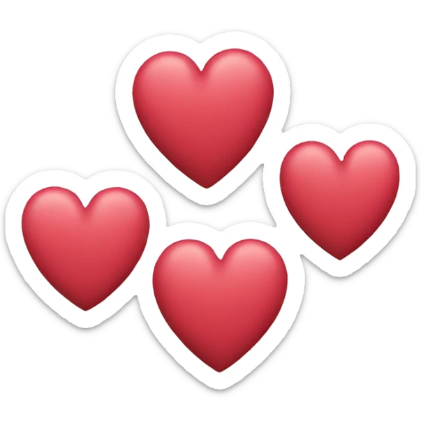 Heart sticker