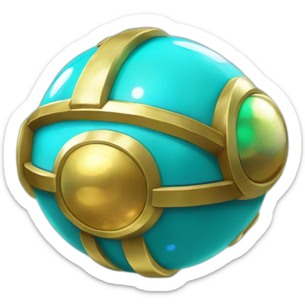 Pokemon Game LootCase Color Cyan Rich Treasure Legendary Epic Pokeballs Pokemons and Pokemon Items Inside this have Shiny Glow sticker