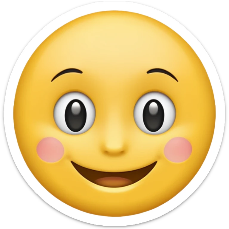 YVL emoji not to realistic make it look like an emoji sticker