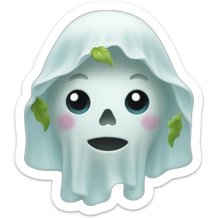 The Spring Ghost sticker