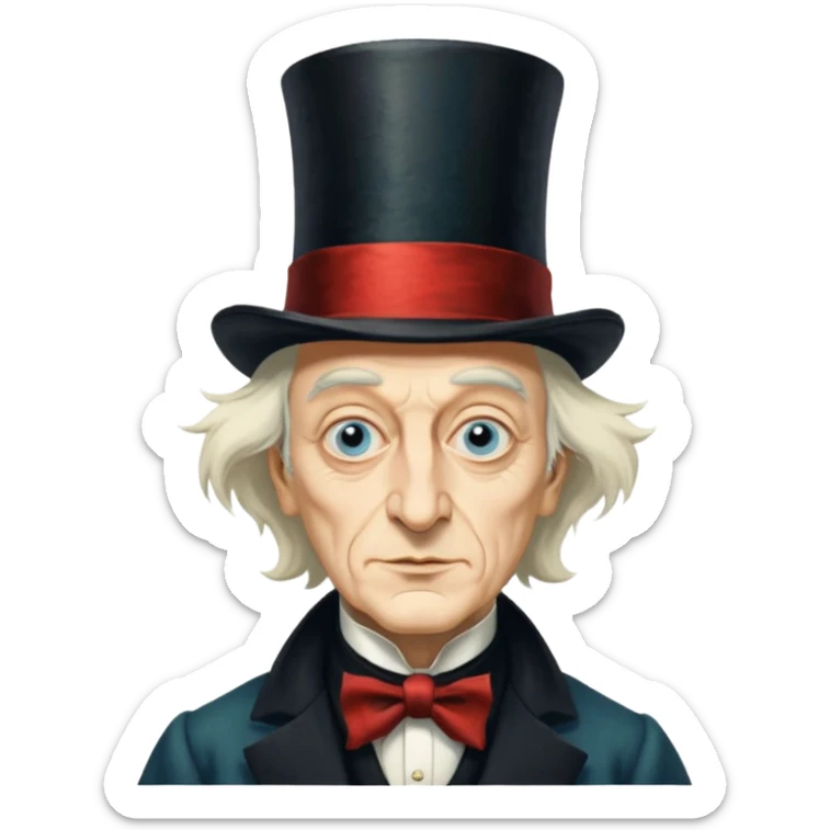 cinematic ultra HD, Scrooge style, oil paint, mysterios - The Four Horsemen of the Apocalypse in the artistic style of Salvador Dali sticker