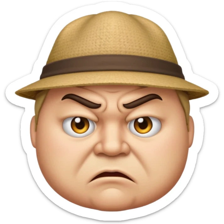 Hello neighbor adlı oyundaki huysuz komşunun emoji sini yap sticker