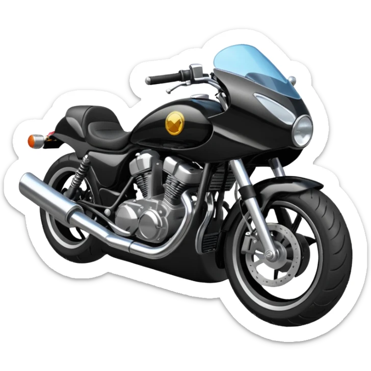 maak nu met deze 3 emoji's 6️⃣🏍➰ in dezelfde tekenstijl als dat je hierboven hebt gedaan. sticker