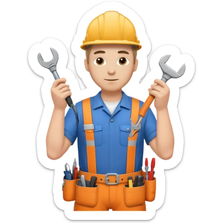 customer. 1 person only white male with shoulder normal person cloths. adult. Technician sticker