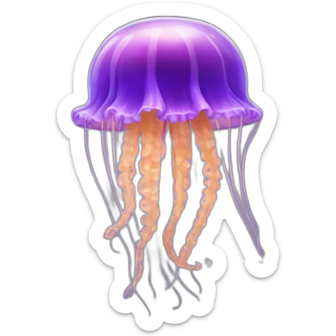 Jellyfish sticker