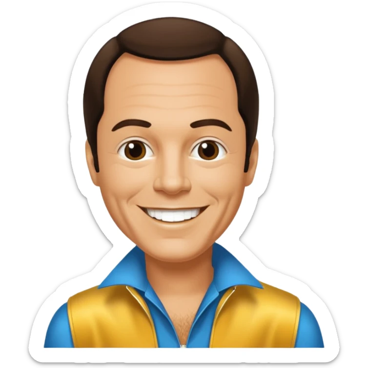 Harry Wayne Casey aka KC, Funk Singer (b.1951) from KC and the Sunshine Band sticker